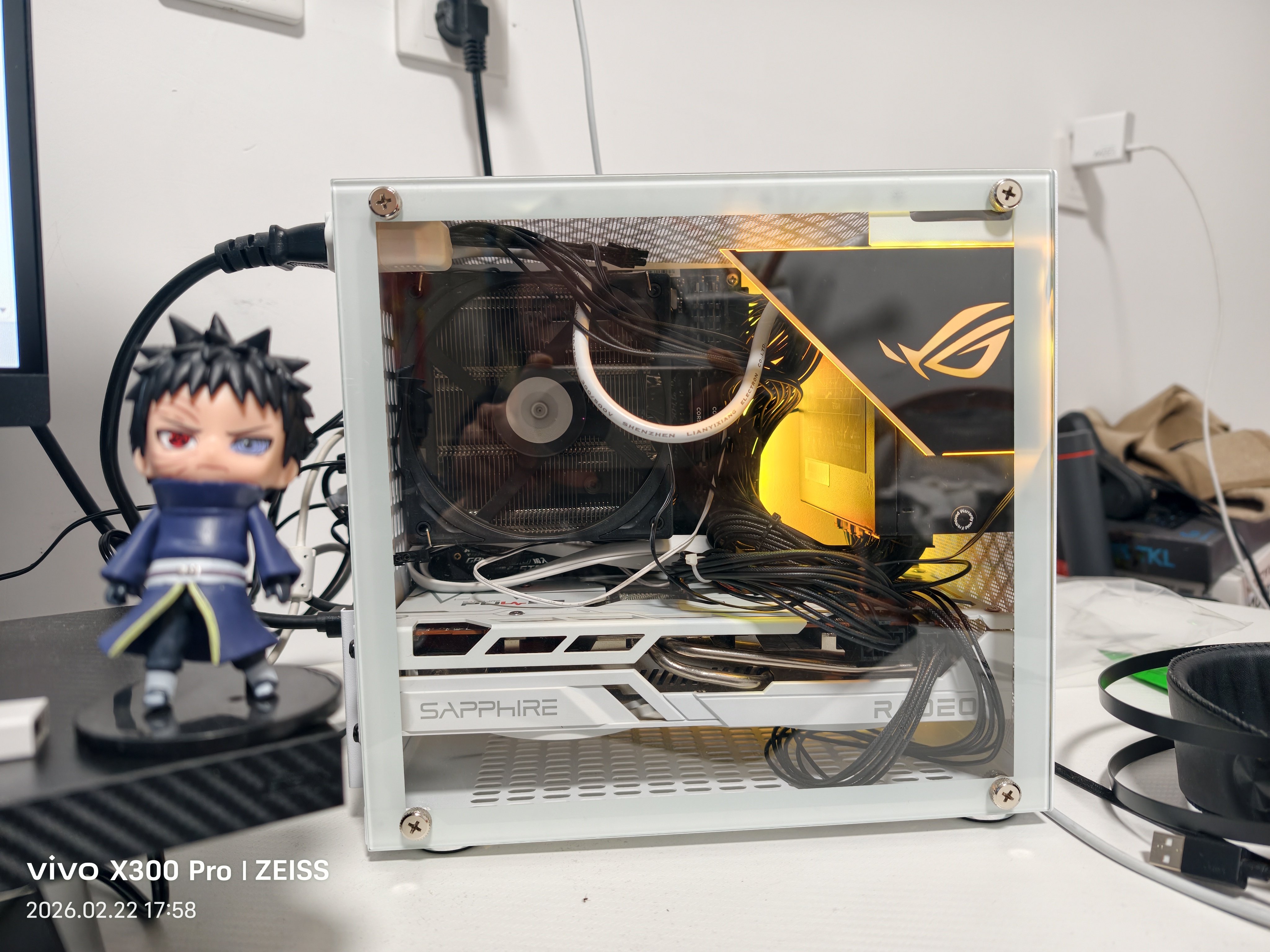 【捡垃圾】5700x+6750GRE ITX装机